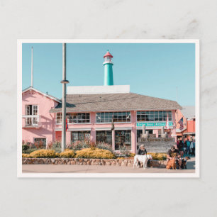 Foto vom Fisherman's Wharf Monterey Pier Postkarte