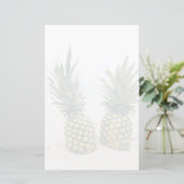 Foto von 2 Ananas am Strand (Stehend Vorderseite)