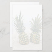 Foto von 2 Ananas am Strand (Vorne/Hinten)