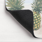 Foto von 2 Ananas am Strand Mousepad (Ecke)