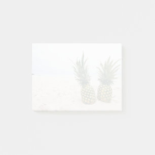 Foto von 2 Ananas am Strand Post-it Klebezettel