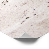 Foto von 2 Ananas am Strand Poster (Ecke)