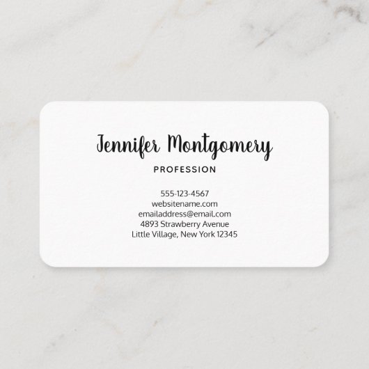 Foto von 2 Ananas am Strand Visitenkarte (Rückseite)