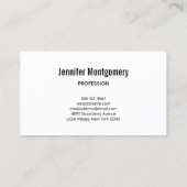 Foto von 2 Ananas am Strand Visitenkarte (Rückseite)