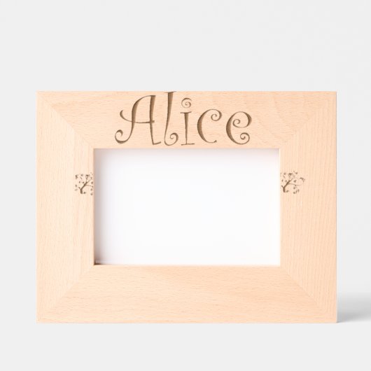 Foto von Alice / Custom frame Geätzte Rahmen (Vorderseite)
