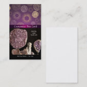 Foto von Amethyst & Healing Heart Crystals Visitenkarte (Vorne/Hinten)