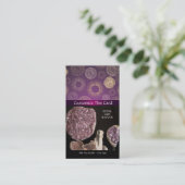 Foto von Amethyst & Healing Heart Crystals Visitenkarte (Stehend Vorderseite)