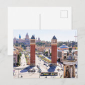 Foto von Barcelona, Spanien Postkarte (Vorne/Hinten)