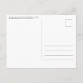 Foto von Barnacle Gänse Postkarte (Rückseite)