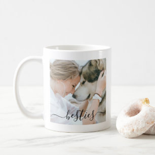Foto von Besties Mom und Hund Kaffeetasse