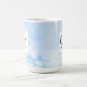 Foto von Blue Sky Eleganter Single Extravaganter E Kaffeetasse (Mittel)