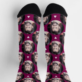 Foto von Boyfriend for Girlfriend Wine / Merlot Socken (Oben)