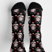 Foto von Boyfriend für Freundin Weihnachten Socken (Oben)