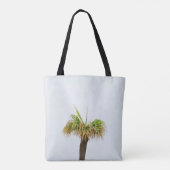 Foto von braunen und grünen Palmen Tasche (Rückseite)