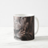 FOTO VON BROWN LION KAFFEETASSE (VorderseiteRechts)