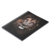 FOTO VON BROWN LION NOTIZBLOCK (Linke Seite)