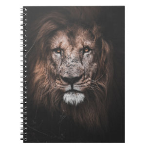 FOTO VON BROWN LION NOTIZBLOCK