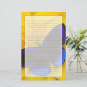 Foto von Butterfly Briefpapier (Stehend Vorderseite)