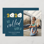 Foto von Christmas Feiertagskarte (Vorne/Hinten)