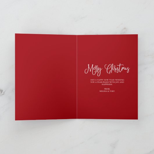 Foto von Christmas Karte (Innenseite)