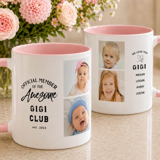 Foto von Collage Awesome GIGI Mug Tasse