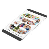 Foto von Collage in Number 60 - 60th Birthday Magnet (Linke Seite)