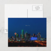 Foto von Dallas, Texas Cityscape, Postkarte (Vorne/Hinten)