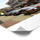 Foto von Downtown Leavenworth, KS, Leinwand Poster (Ecke)