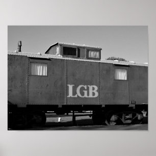 Foto von Eisenbahnwagen Poster