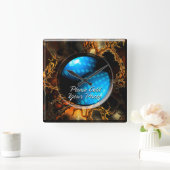 Foto von Frame 1 Clock Quadratische Wanduhr (Zuhause)