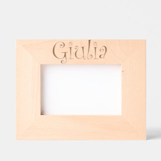 Foto von Giulia / Custom frame Geätzte Rahmen