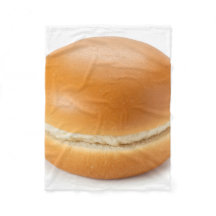 Foto von goldenem Creme-gefülltem Brötchen-Dessert