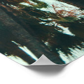 Foto von grünen Palmen Poster (Ecke)