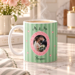 Foto von Herrn und Frau Frischvermählte Kaffeetasse