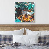 Foto von hochauflösenden Gebäude Leinwanddruck (Insitu (Schlafzimmer))