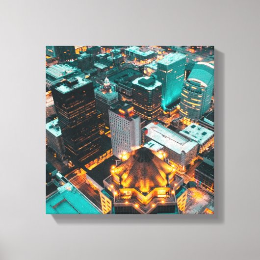 Foto von hochauflösenden Gebäude Leinwanddruck (Vorderseite)