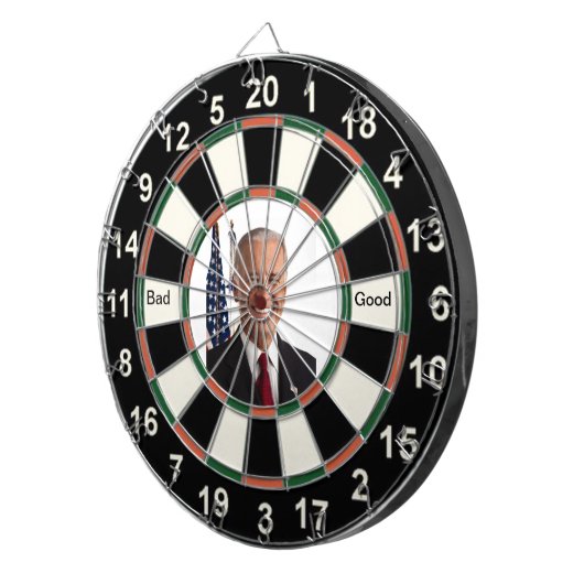 Foto von Joe Biden Dartscheibe (Vorderseite rechts)