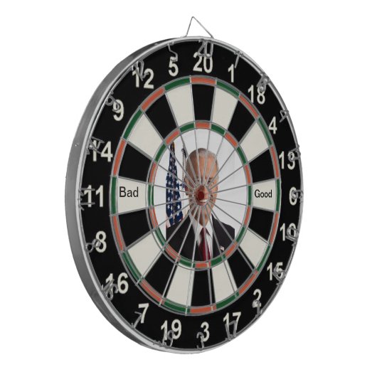 Foto von Joe Biden Dartscheibe (Vorderseite Links)