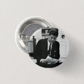 Foto von John F. Kennedy 2 Button (Vorne & Hinten)