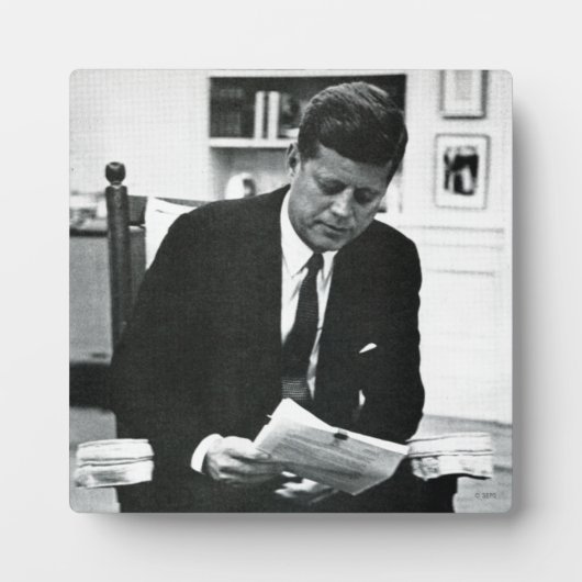 Foto von John F. Kennedy 2 Fotoplatte (Vorderseite)