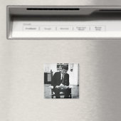 Foto von John F. Kennedy 2 Magnet (In Situ (Geschirrspüler))