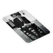 Foto von John F. Kennedy 2 Magnet (Rechte Seite)