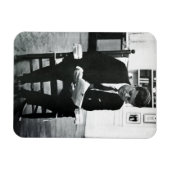 Foto von John F. Kennedy 2 Magnet (Horizontal)