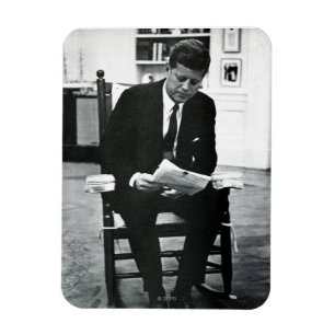 Foto von John F. Kennedy 2 Magnet