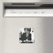 Foto von John F. Kennedy 2 Magnet (In Situ (Geschirrspüler))