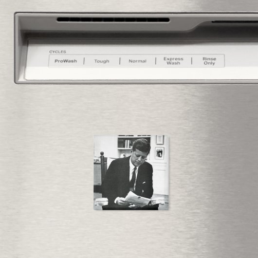 Foto von John F. Kennedy 2 Magnet (In Situ (Geschirrspüler))
