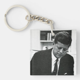 Foto von John F. Kennedy 2 Schlüsselanhänger