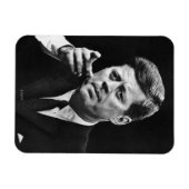 Foto von John F. Kennedy 3 Magnet (Horizontal)