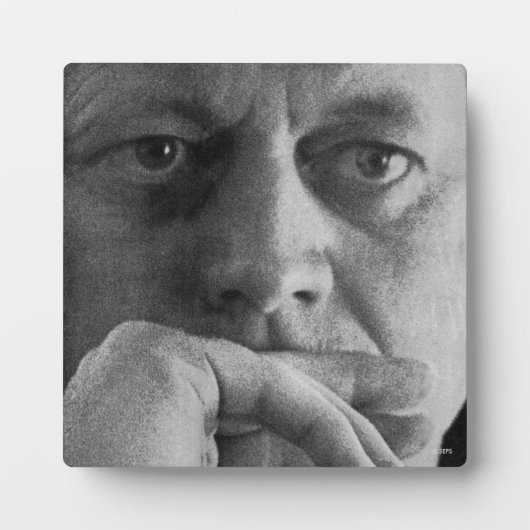 Foto von John F. Kennedy Fotoplatte (Vorderseite)