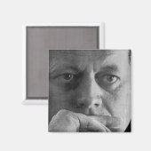 Foto von John F. Kennedy Magnet (Vorderseite/Rückseite)